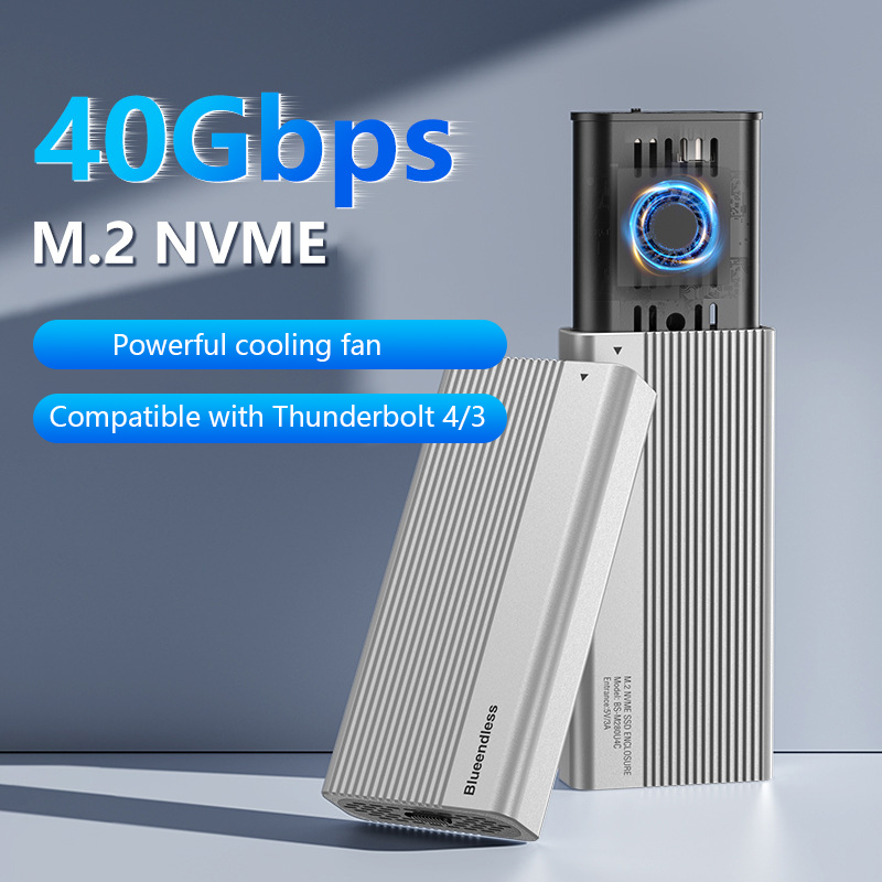 Usb4 40Gbps External Ssd 8Tb - Enclosure SSD M.2 NVMe USB4 Portabel