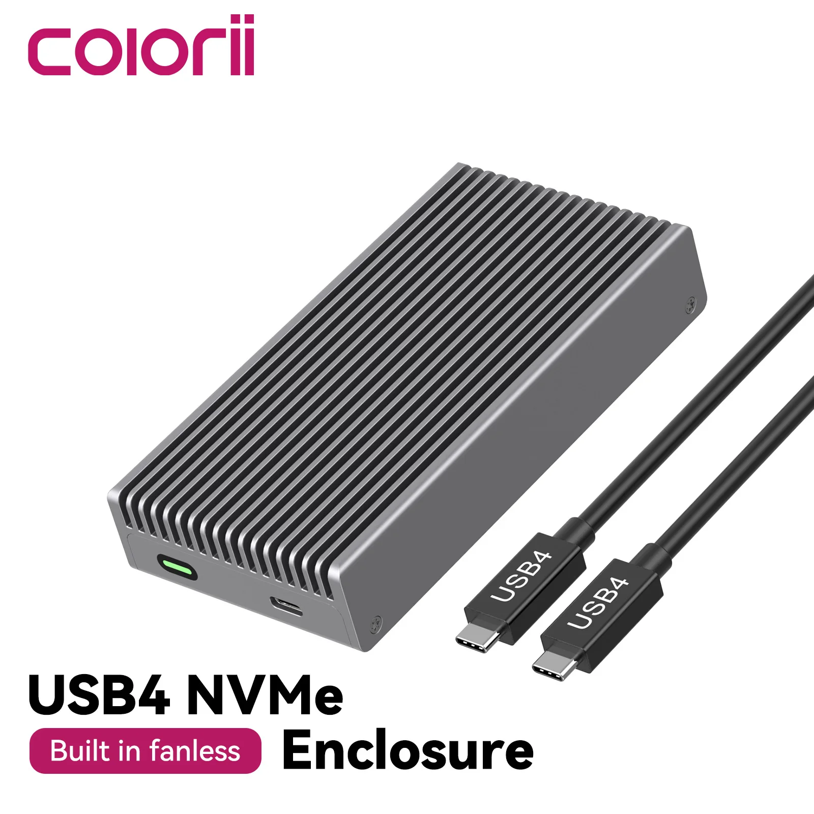 Penutup SSD USB4 M.2 NVMe 40Gb - Usb4 40Gbps External Ssd 8Tb ulasan dan harga