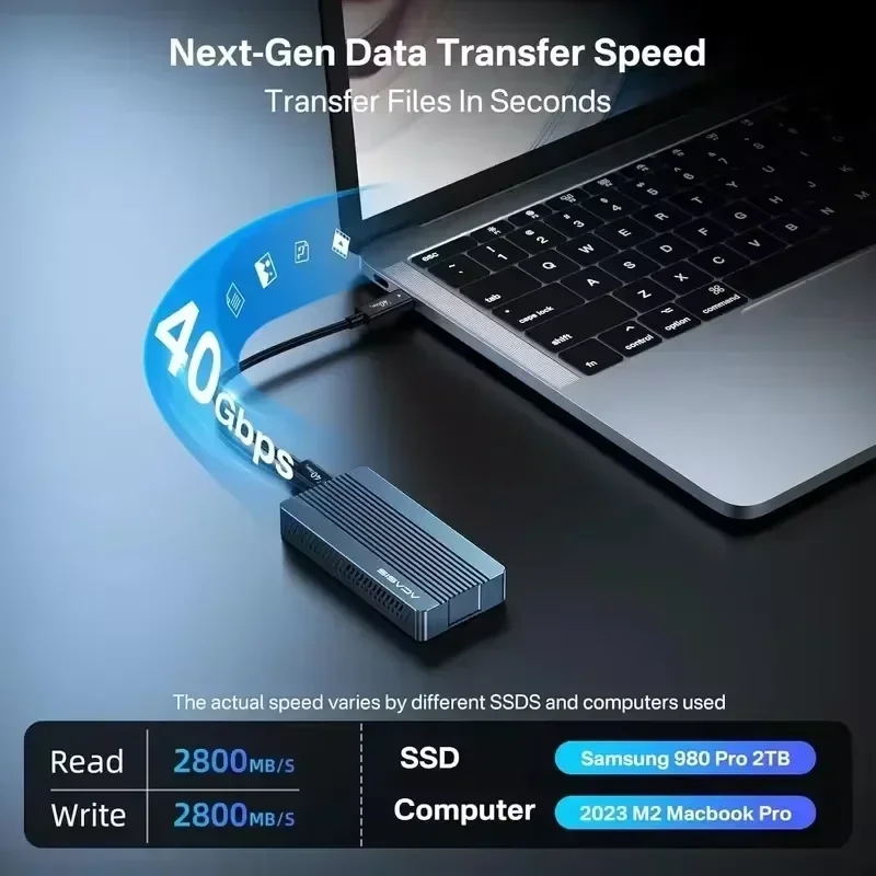 ACASIS 40Gbps M.2 NVMe SSD Enc - 8Tb M2 Nvme Ssd ulasan dan harga