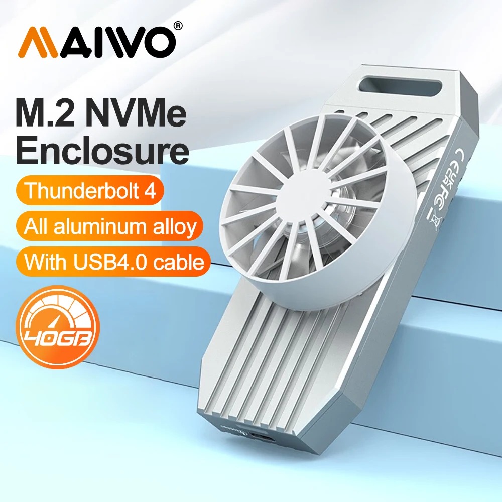 Casing SSD MAIWO USB4 NVMe M.2 - Usb4 40Gbps External Ssd 8Tb ulasan dan harga