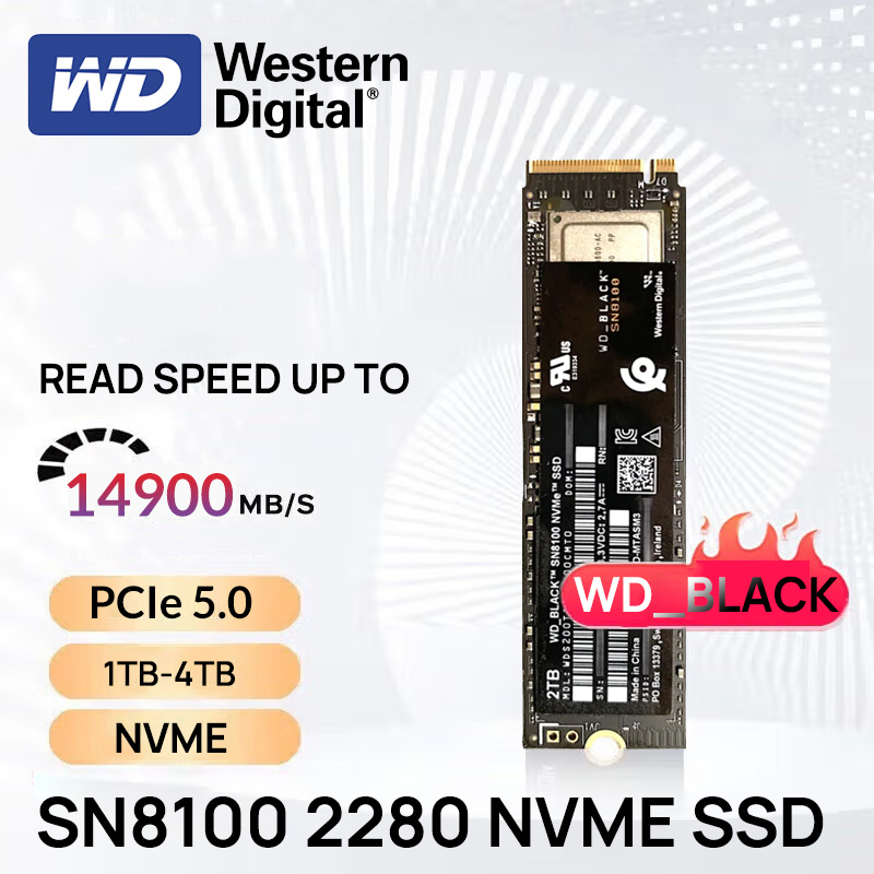 Western Digital PCIe 5.0 SSD B - Nvme Pcie 5.0 Ssd 4Tb ulasan dan harga