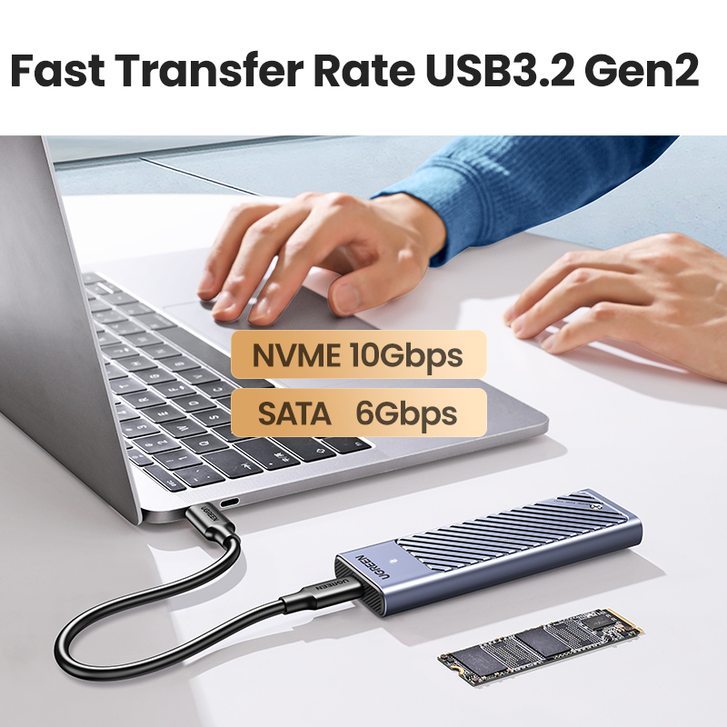 UGREEN M.2 NVMe SATA SSD Enclo - 8Tb M2 Nvme Ssd ulasan dan harga