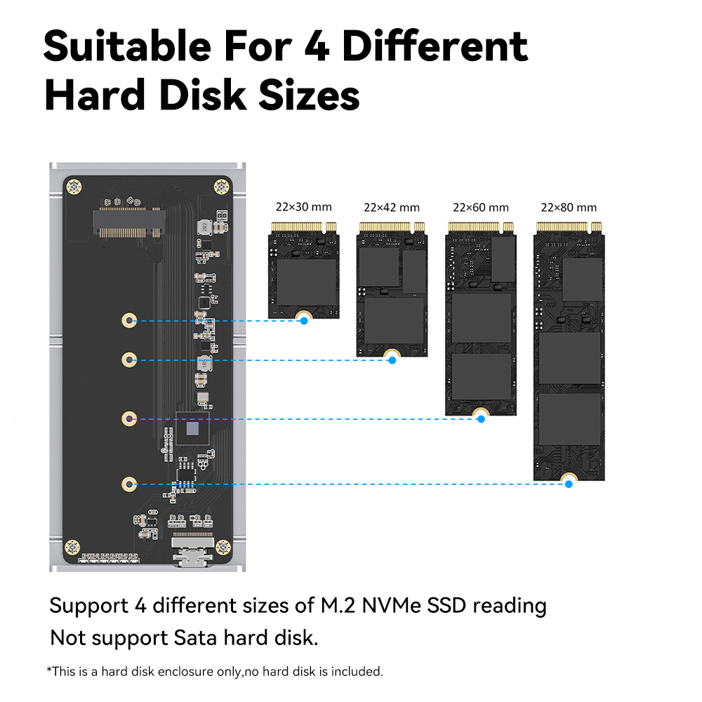 Enclosure SSD Eksternal USB4 T - Usb4 40Gbps External Ssd 8Tb ulasan dan harga