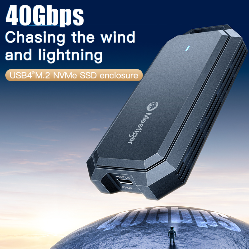 Meetiger 40Gbps M.2 SSD Enclos - Usb4 40Gbps External Ssd 8Tb ulasan dan harga