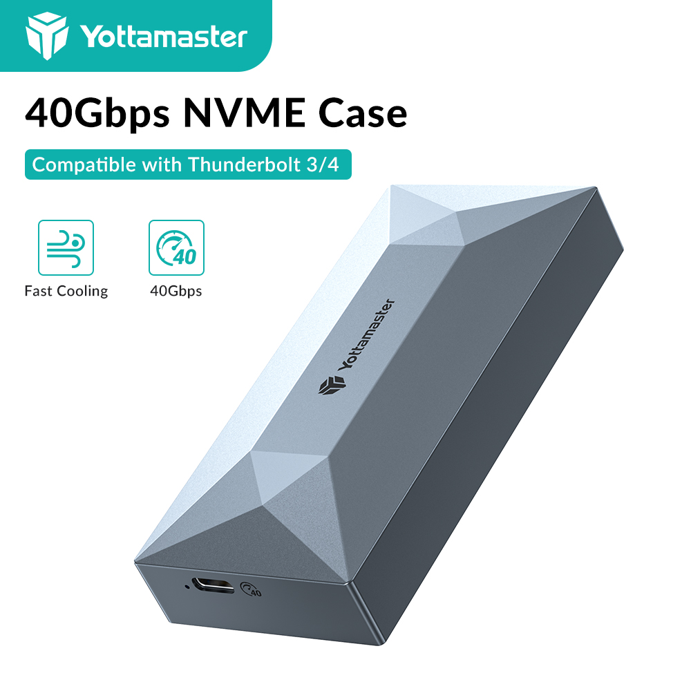 Yottamaster 40Gbps NVMe SSD En - Thunderbolt 4 External Ssd 4Tb ulasan dan harga