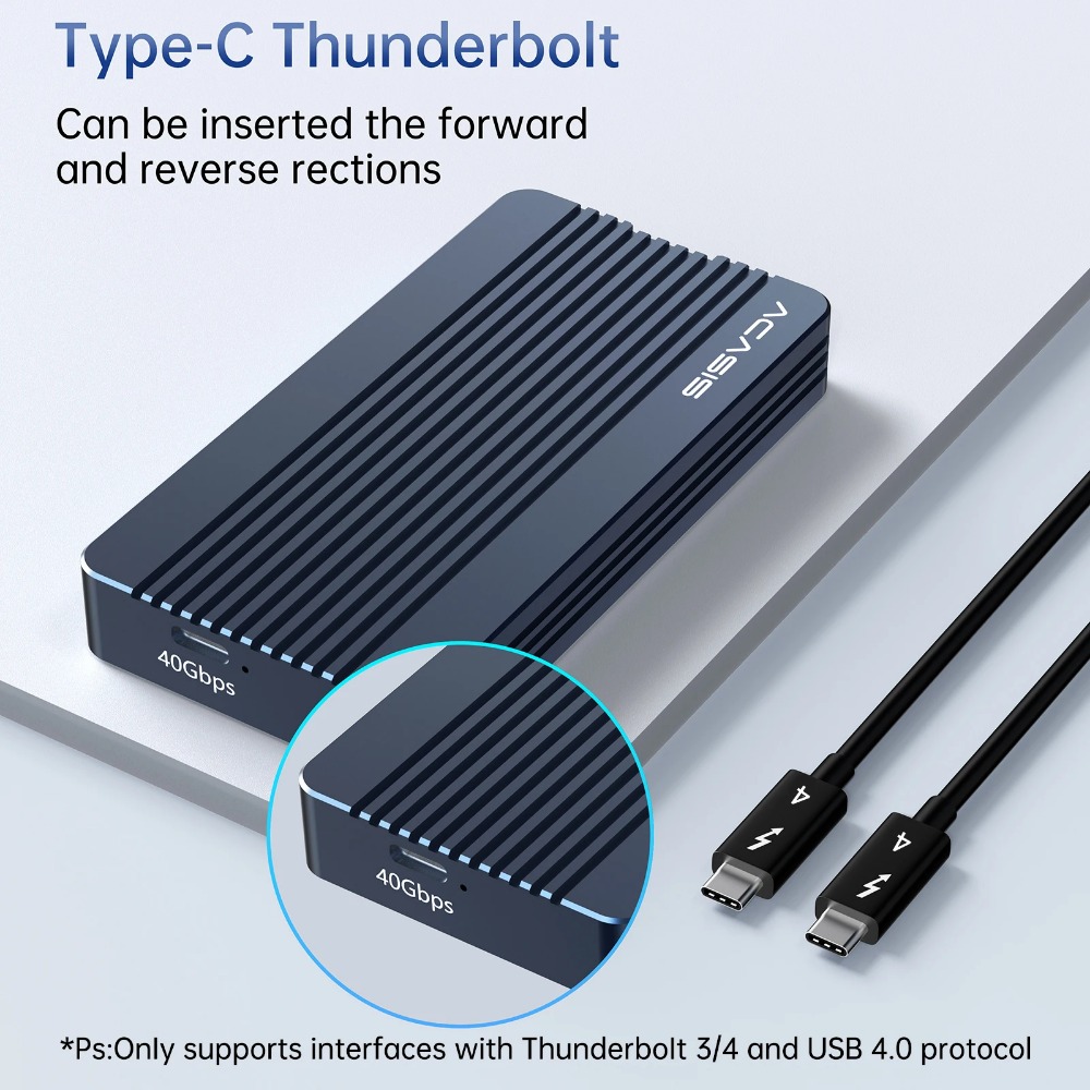 Casing SSD Acasis 40Gbps USB 4 - 8Tb M2 Nvme Ssd ulasan dan harga