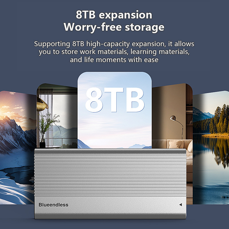 Enclosure SSD M.2 NVMe USB4 Po - Usb4 40Gbps External Ssd 8Tb ulasan dan harga