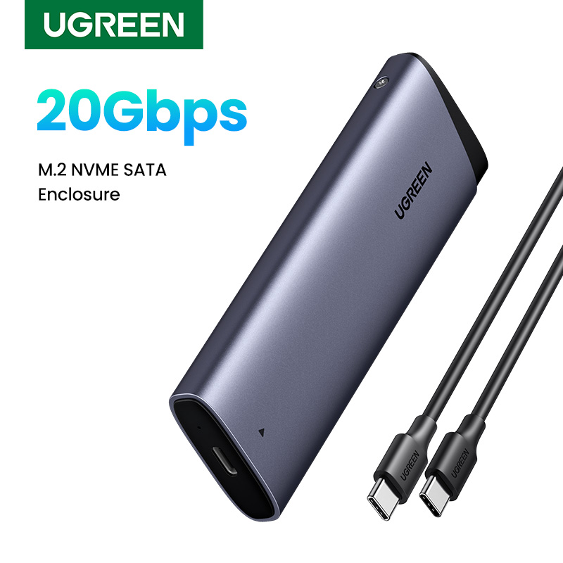 UGREEN 20Gbs M2 SSD Enclosure  - 8Tb M2 Nvme Ssd ulasan dan harga